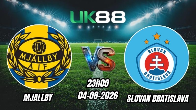 Soi kèo Mjallby vs Slovan Bratislava | 23h00 - 04/08/2026 - Play-off Champions League