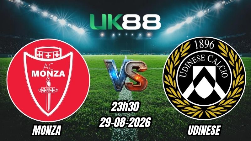 Soi kèo Monza vs Udinese | 23h30 - 29/08/2026 - Serie A