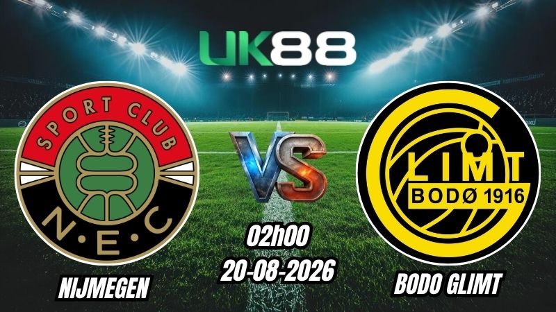 Soi kèo Nijmegen vs Bodo Glimt | 02h00 - 20/08/2026 - Play-off Champions League