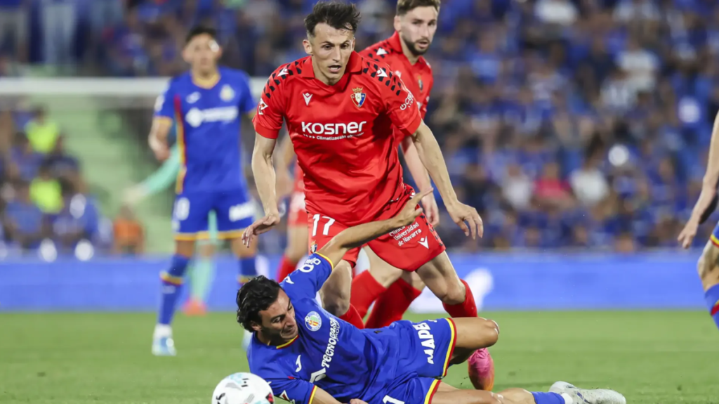 Dự đoán tỷ số Osasuna - Getafe: 0-1