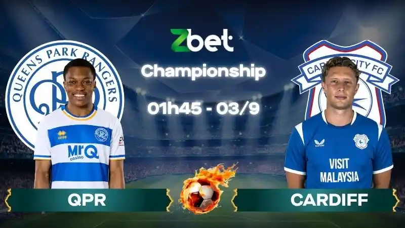 Nhận định soi kèo QPR vs Cardiff - 01h45 03/09/2026 - Championship