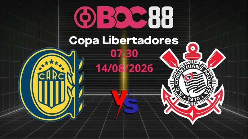 Soi Kèo Rosario Central vs Corinthians | 07:30 14/08/2026 – Copa Libertadores