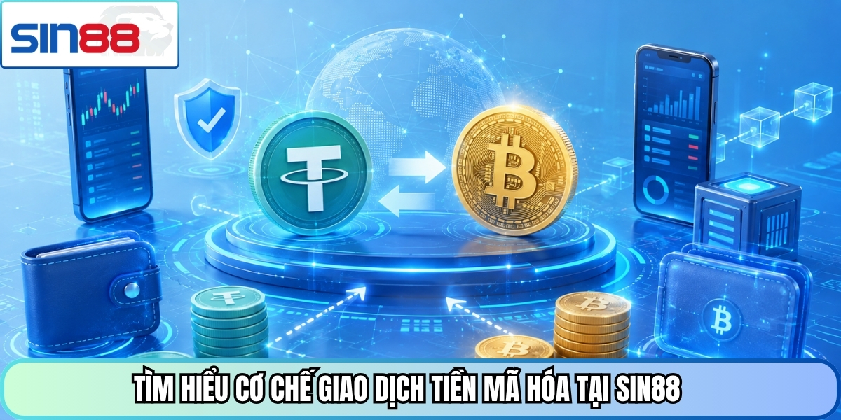 Tìm hiểu cơ chế giao dịch tiền mã hóa tại SIN88