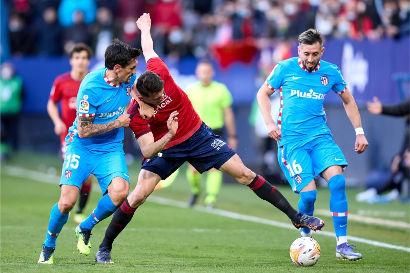 Trước trận đấu Atletico Madrid vs Osasuna