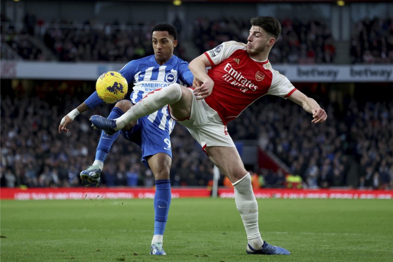 Trước trận đấu Brighton vs Arsenal