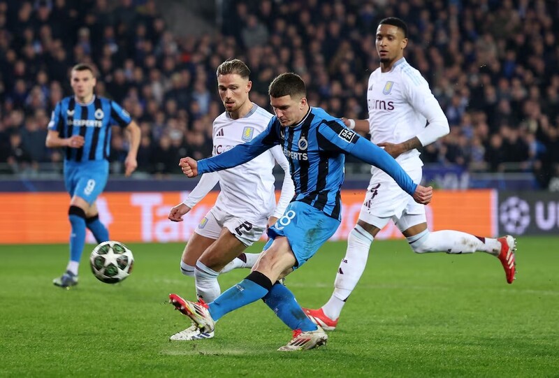 Club Brugge vs Aston Villa - Giá trị của kinh nghiệm