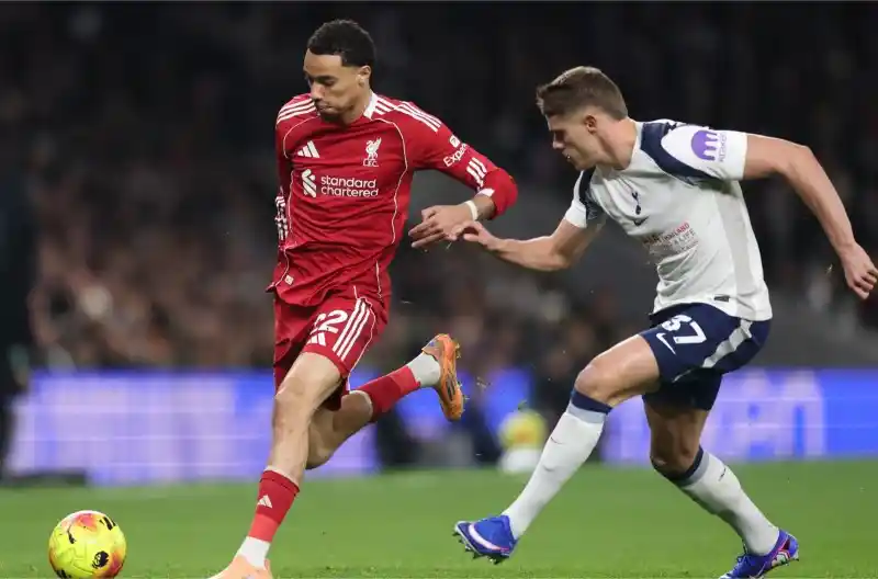 Thành tích thi đấu gần đây của Liverpool vs Tottenham