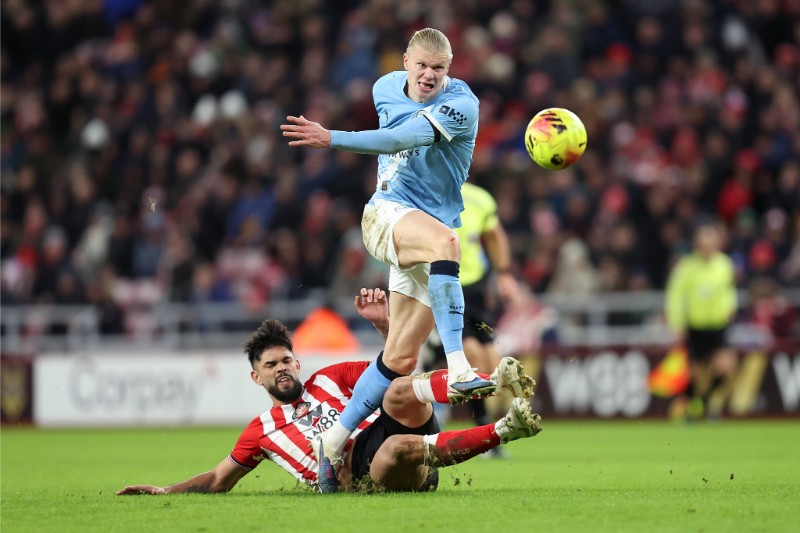 Trước trận đấu Man City vs Sunderland