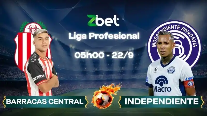Nhận định soi kèo Barracas Central vs Independiente – 05h00 22/09/2026 – Liga Profesional