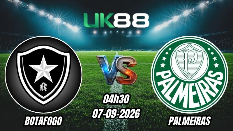 Soi kèo Botafogo vs Palmeiras | 04h30 - 07/09/2026 - Serie A Brazil