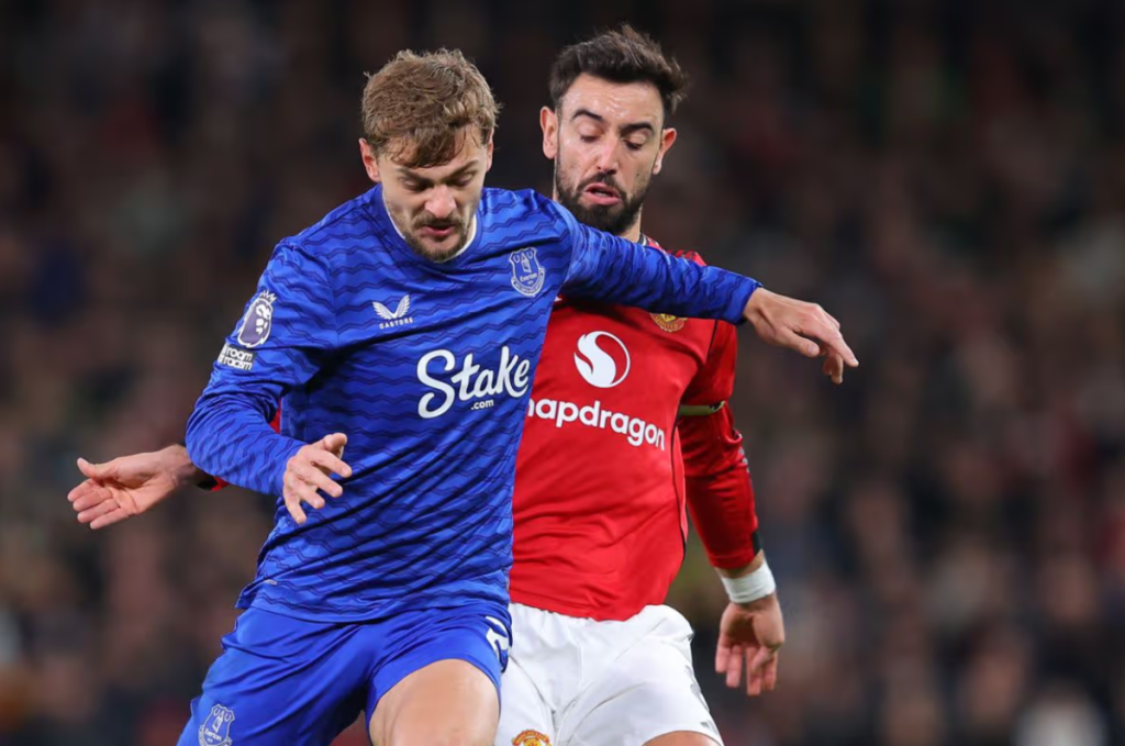 Dự đoán tỷ số Everton - Manchester United: 1-0