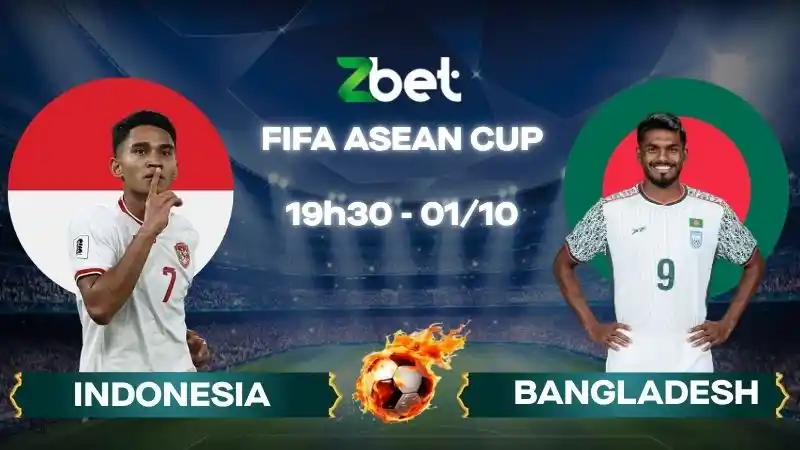Nhận định soi kèo Indonesia vs Bangladesh - 19h30 01/10/2026 - FIFA ASEAN CUP