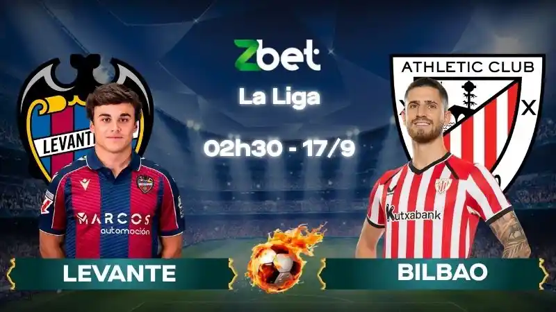 Nhận định soi kèo Levante vs Bilbao - 02h30 17/09/2026 - La Liga