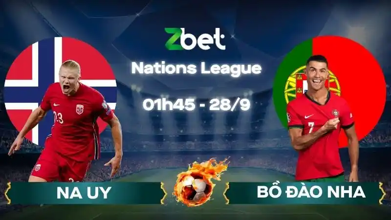 Nhận định soi kèo Na Uy vs Bồ Đào Nha – 01h45 28/09/2026 – Nations League