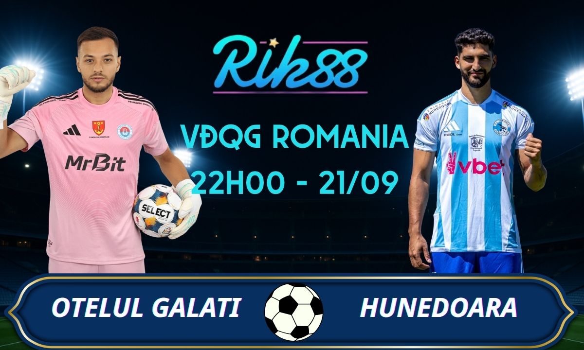 Soi kèo Otelul Galati vs Hunedoara – 22h00 ngày 21/09/2026 – VĐQG Romania