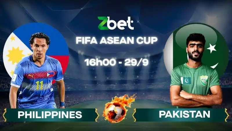 Nhận định soi kèo Philippines vs Pakistan – 16h00 29/09/2026 – FIFA ASEAN CUP