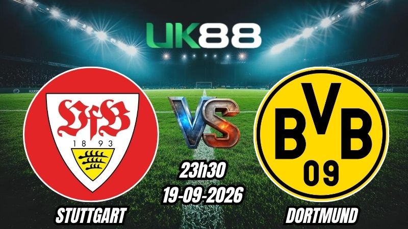 Soi kèo Stuttgart vs Dortmund | 23h30 - 19/09/2026 - Bundesliga