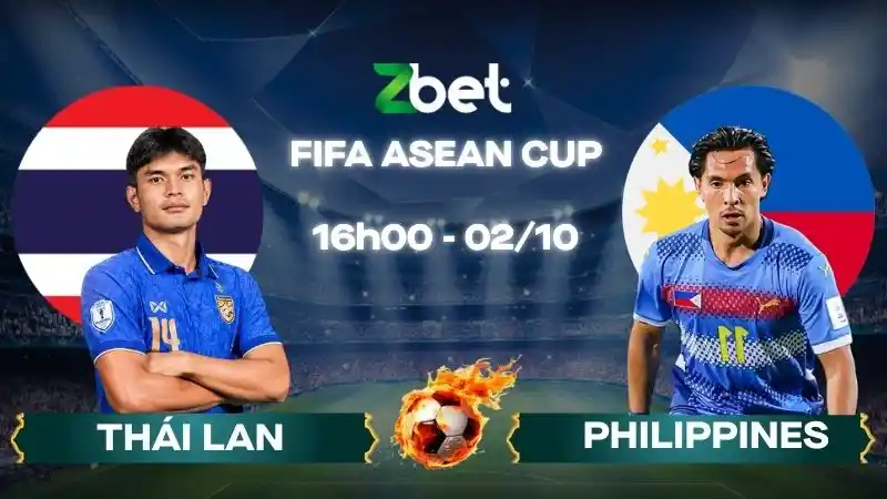 Nhận định soi kèo Thái Lan vs Philippines - 16h00 02/10/2026 - FIFA ASEAN CUP