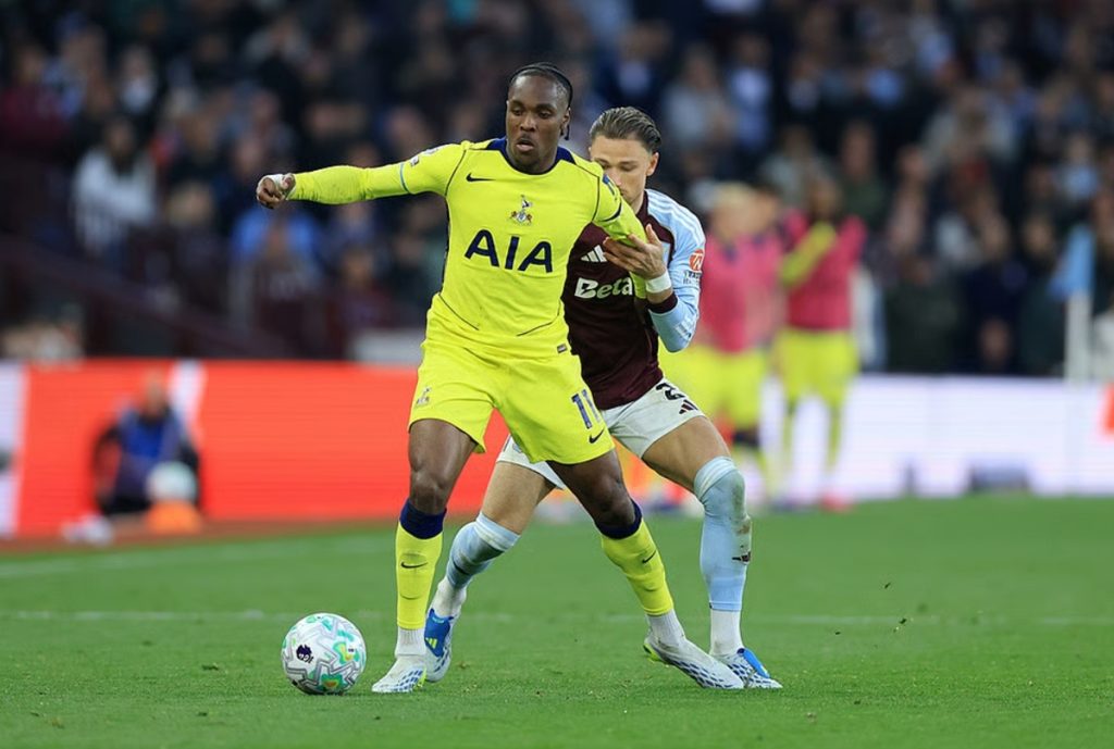 Dự đoán tỷ số Tottenham - Aston Villa: 1-1