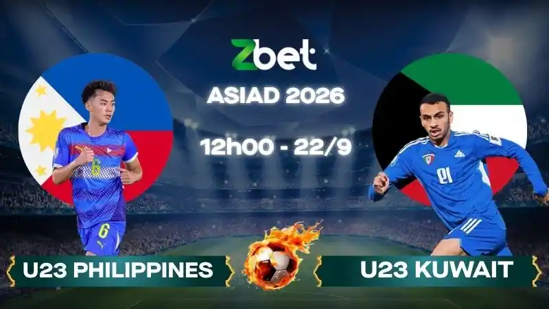 Nhận định soi kèo U23 Philippines vs U23 Kuwait – 12h00 22/09/2026 – ASIAD 2026