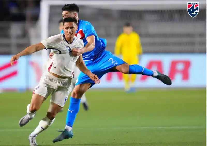 Thành tích thi đấu gần đây của Thái Lan vs Philippines