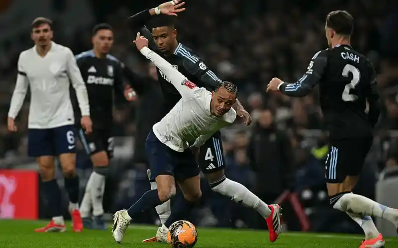 Thành tích thi đấu gần đây của Tottenham vs Aston Villa