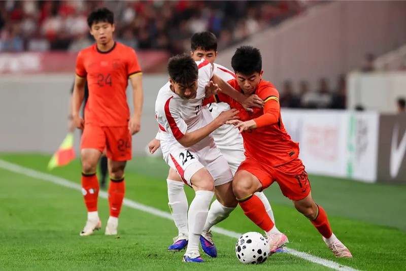Trước trận đấu U23 Trung Quốc vs U23 UAE