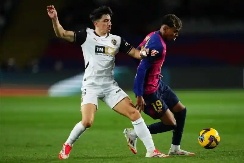 Thành tích thi đấu gần đây của Valencia vs Barcelona