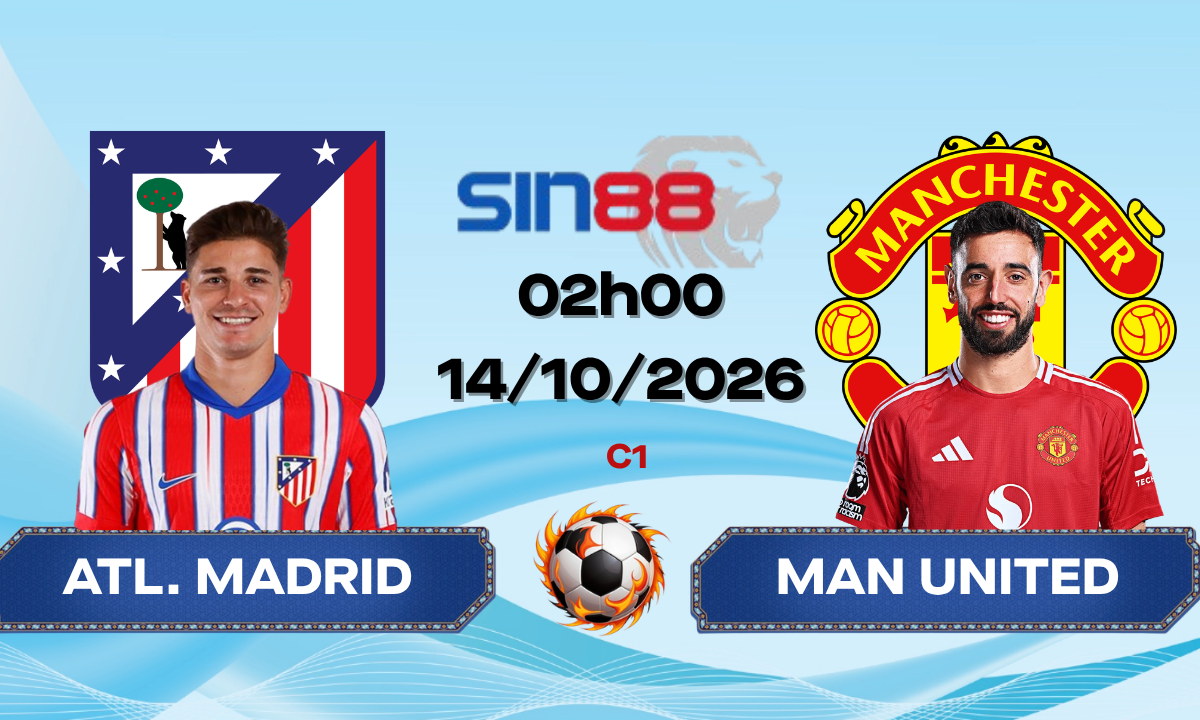 Soi kèo bóng đá Atl Madrid - Manchester United 02h00 ngày 14/10/2026 - Champions League