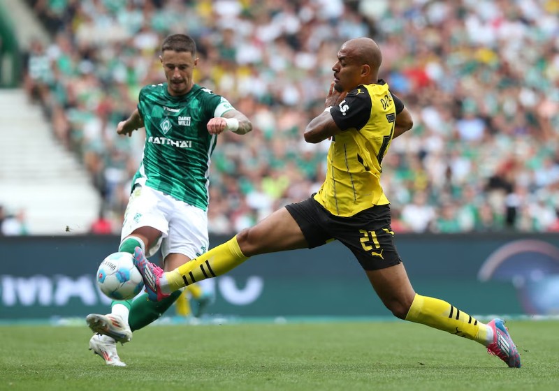 Trước trận đấu Dortmund vs Bremen