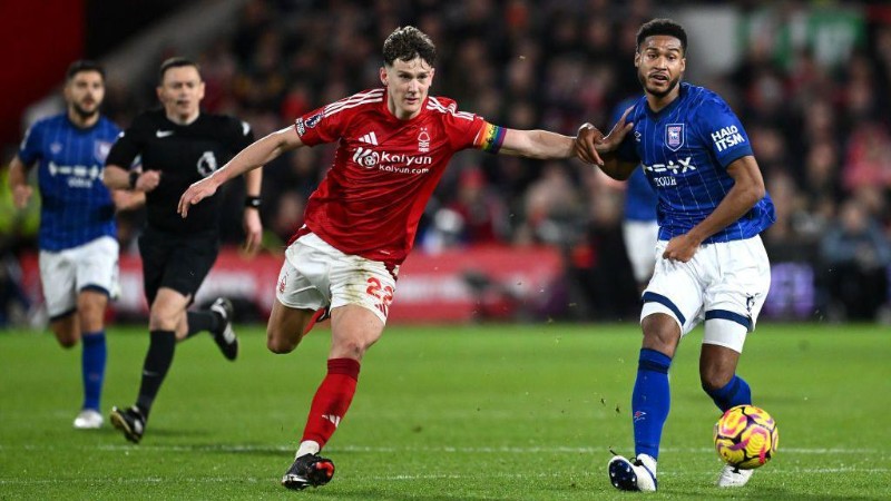 Trước trận đấu Ipswich vs Nottingham