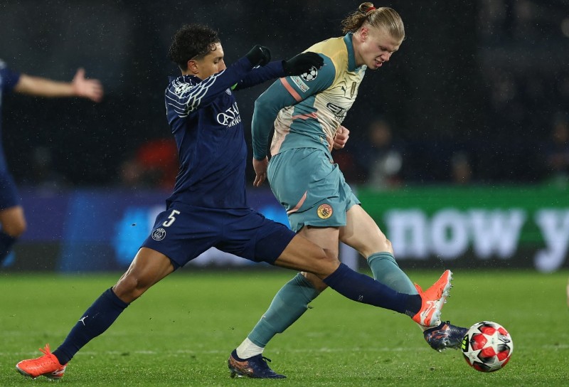 Trước trận đấu Man City vs PSG
