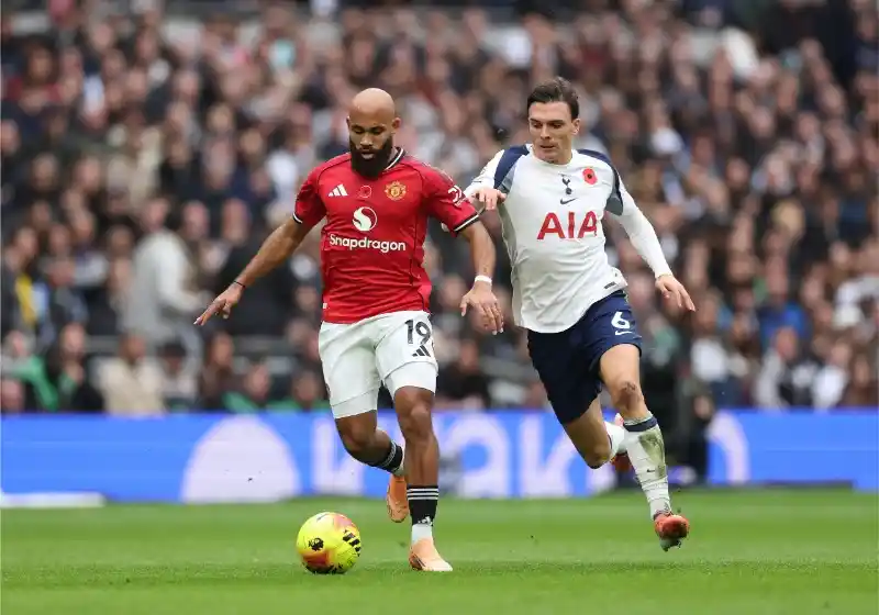 Thành tích thi đấu gần đây của Man United vs Tottenham