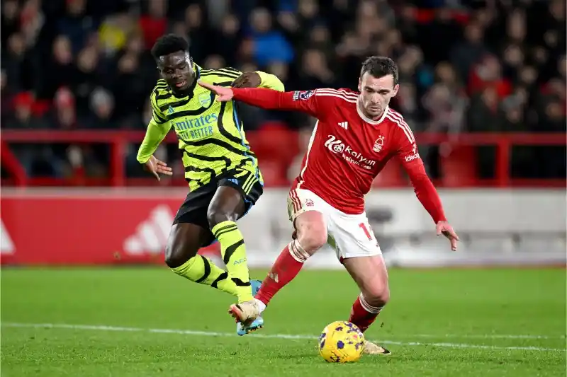 Thành tích thi đấu gần đây của Nottingham vs Arsenal