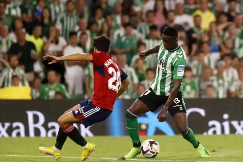 Thành tích thi đấu gần đây của Real Betis vs Osasuna