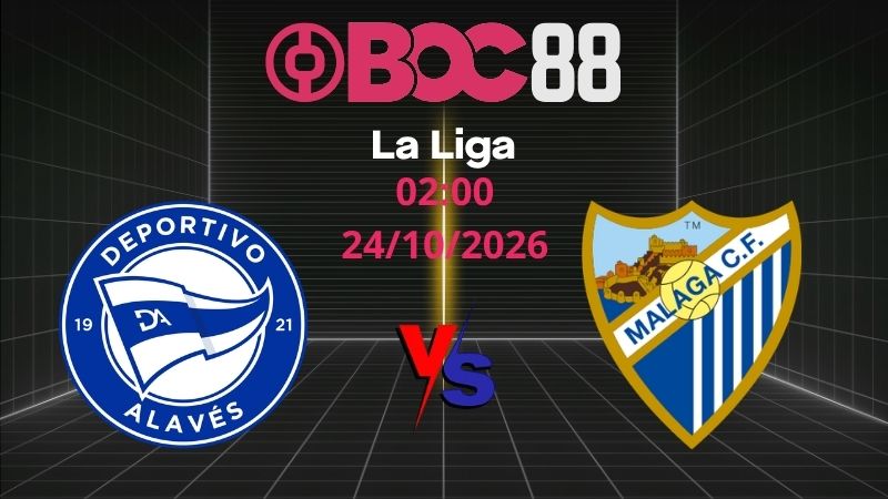 Soi Kèo Alaves vs Malaga | 02:00 24/10/2026 - La Liga