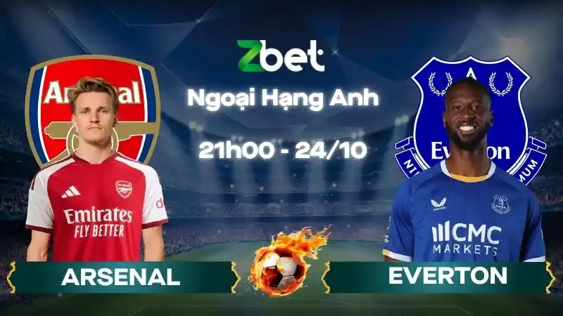 Nhận định soi kèo Arsenal vs Everton - 21h00 24/10/2026 - Ngoại Hạng Anh