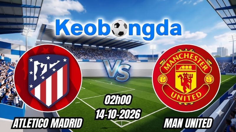 Soi kèo Atletico Madrid vs Man United ngày 14/10/2026 | Champions League 2026/2027