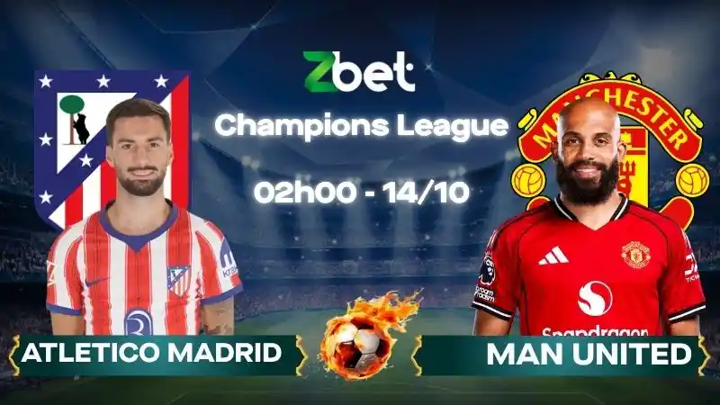 Nhận định soi kèo Atletico Madrid vs Man United - 02h00 14/10/2026 - Champions League