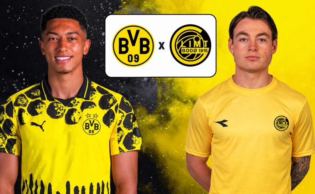 Dự đoán tỷ số Bodo/Glimt - Dortmund: 1-3