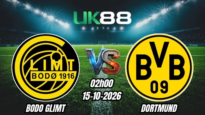 Soi kèo Bodo Glimt vs Dortmund | 02h00 - 15/10/2026 | Champions League