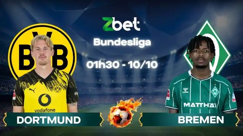 Nhận định soi kèo Dortmund vs Bremen - 01h30 10/10/2026 - Bundesliga