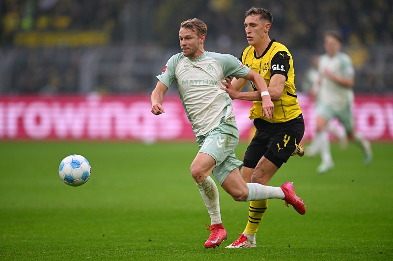 Kèo châu Âu Dortmund vs Werder Bremen: Chọn Dortmund