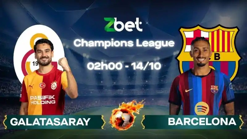 Nhận định soi kèo Galatasaray vs Barcelona - 02h00 14/10/2026 - Champions League