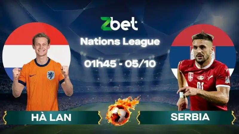 Nhận định soi kèo Hà Lan vs Serbia - 01h45 05/10/2026 - Nations League