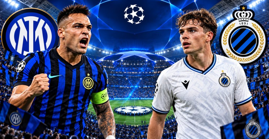 Dự đoán tỷ số Inter - Club Brugge KV: 2-1