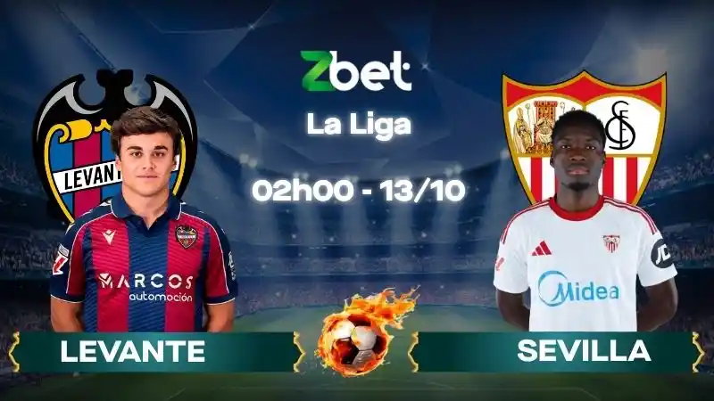 Nhận định soi kèo Levante vs Sevilla - 02h00 13/10/2026 - La Liga