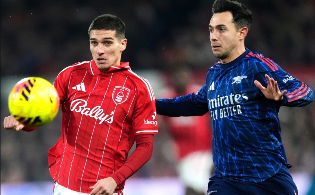 Dự đoán tỷ số Nottingham - Arsenal: 1-3