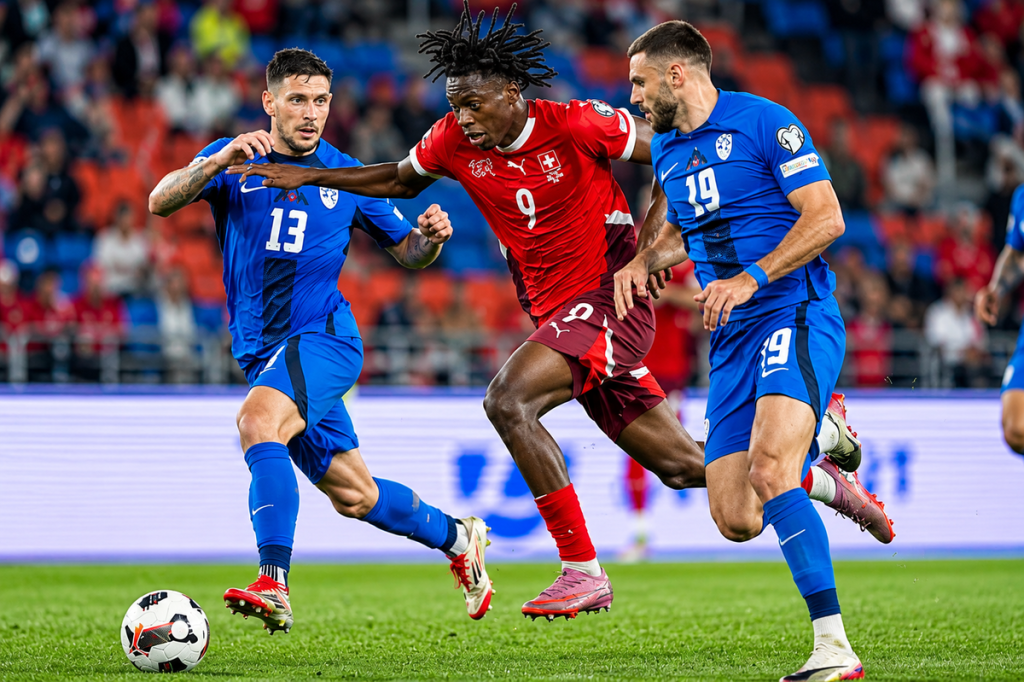 Dự đoán tỷ số Thụy Sĩ - Slovenia: 2-0
