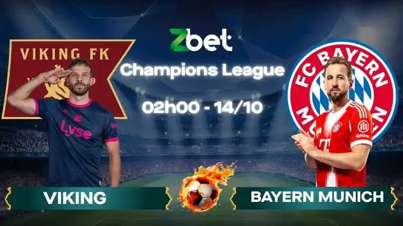 Nhận định soi kèo Viking vs Bayern Munich - 02h00 14/10/2026 - Champions League